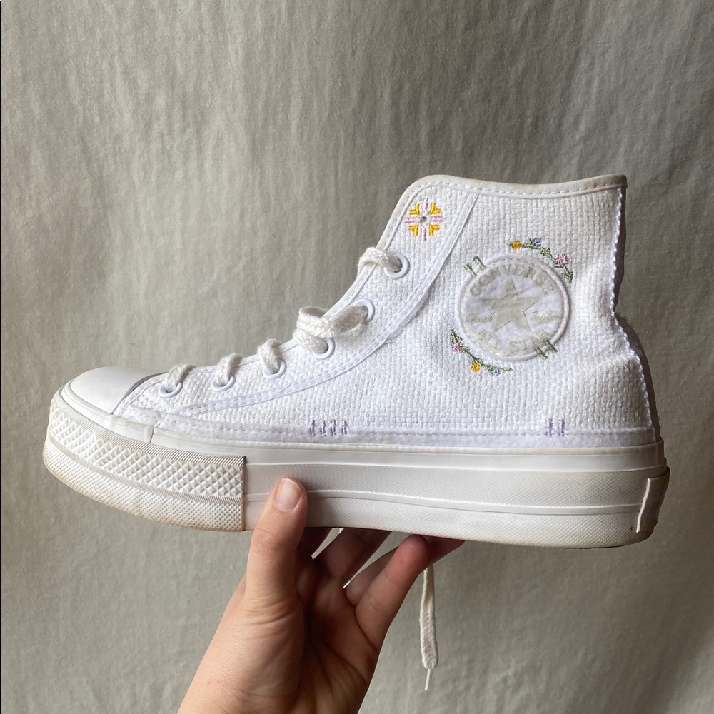 Converse High-Top Sneakers - Embroidered Detail